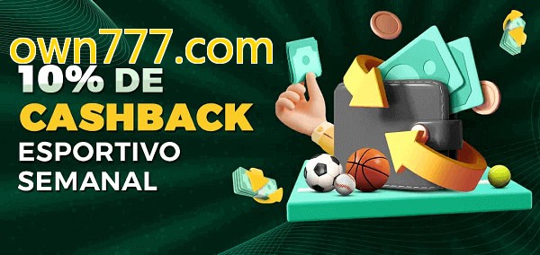 10% de bônus de cashback na own777.com